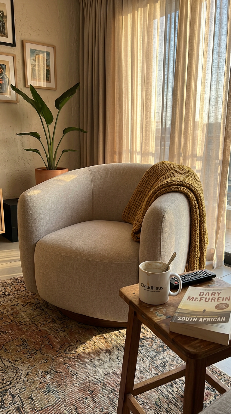Alexis chair in a CloudHaus styled image